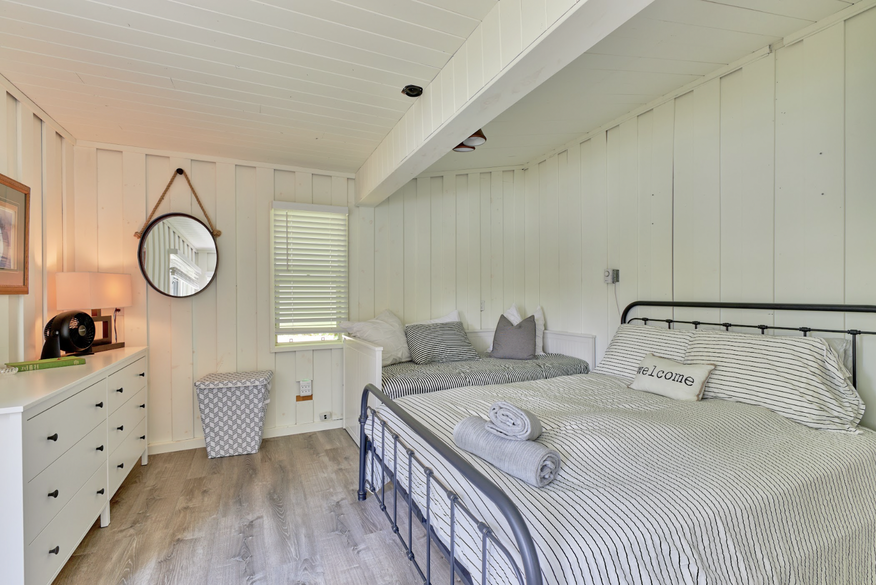 Bedroom 1 in the cottage